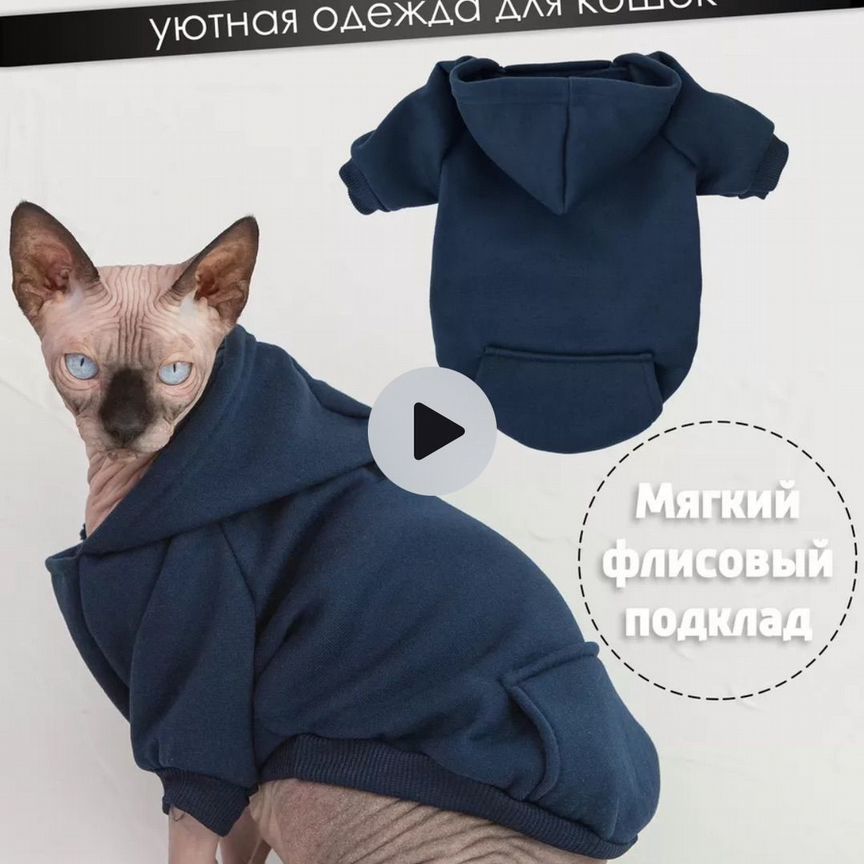 Кофта для кота xs