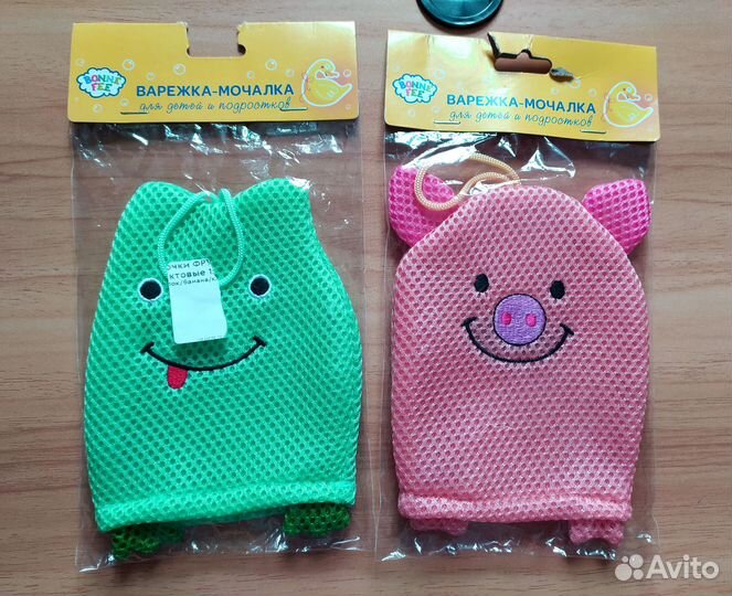 Мочалка. Варежка. Губка. Новая