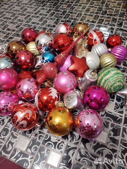 Набор елочных игрушек