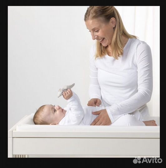 Пеленальная подстилка икеа + непромокаемый чехол