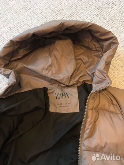 Куртка пуховик для девочки 140