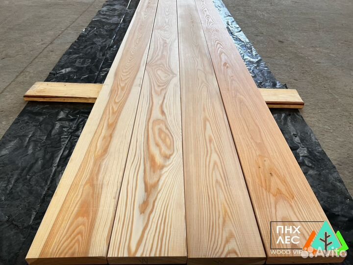 Доска палубная из лиственницы