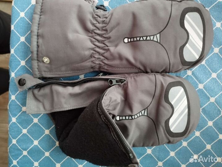 Варежки утепленные