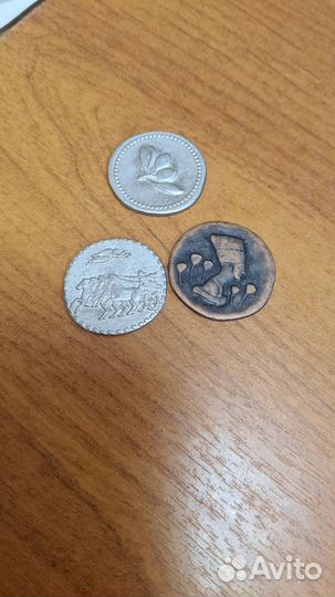 Монетки из Пятерочки и из Магнита
