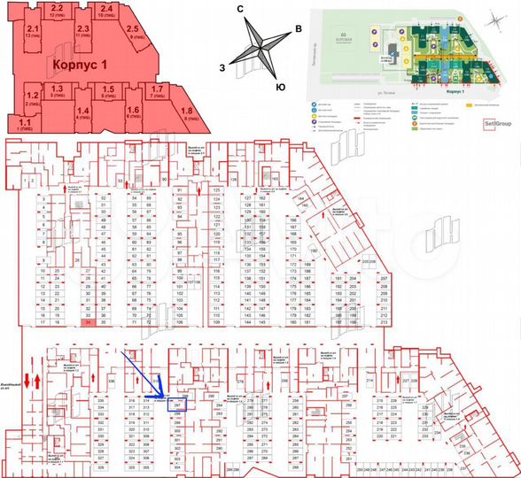 Машиноместо, 13 м²