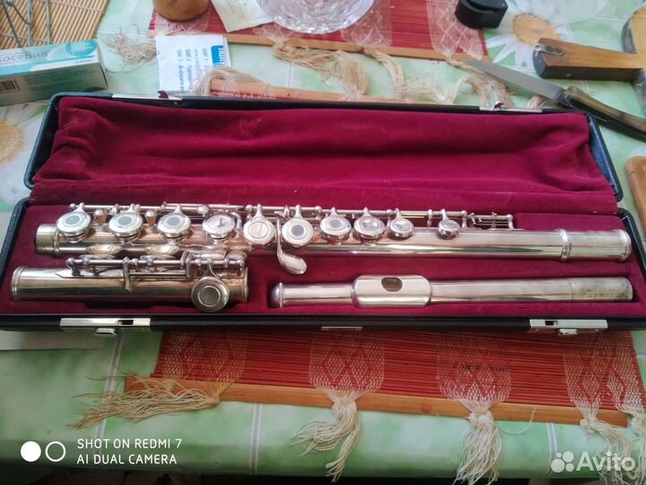 Флейта yamaha 471 серебребро 925