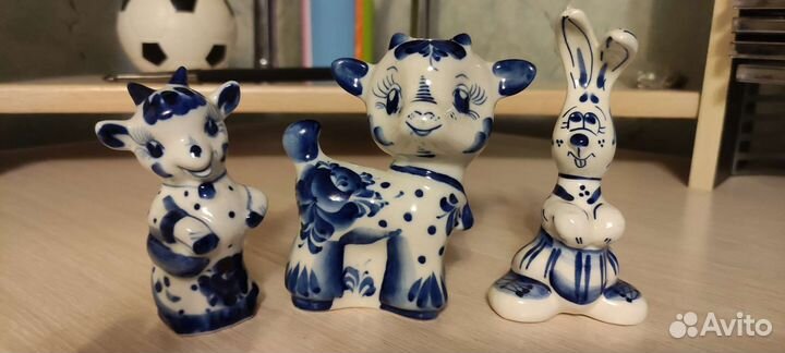 Коллекционные фигурки Гжель