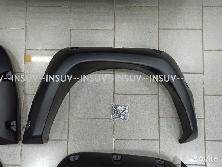 Силовые расширители арок lldpe УАЗ Пикап