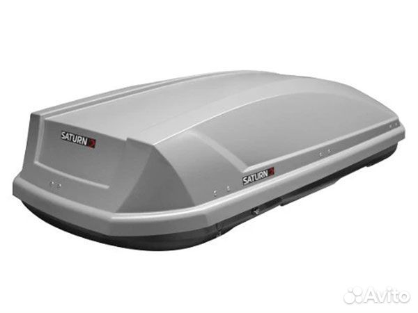 Багажник автобокс на крышу Saturn 700 Grey Bracket