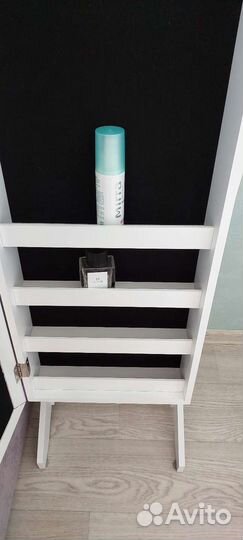 Зеркало напольное со шкафчиком