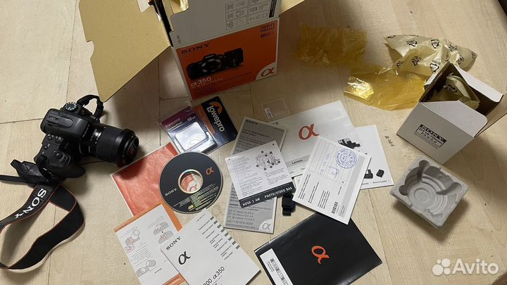 Sony a350 зеркалка
