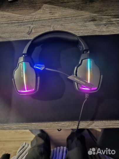 Игровые наушники с микрофоном