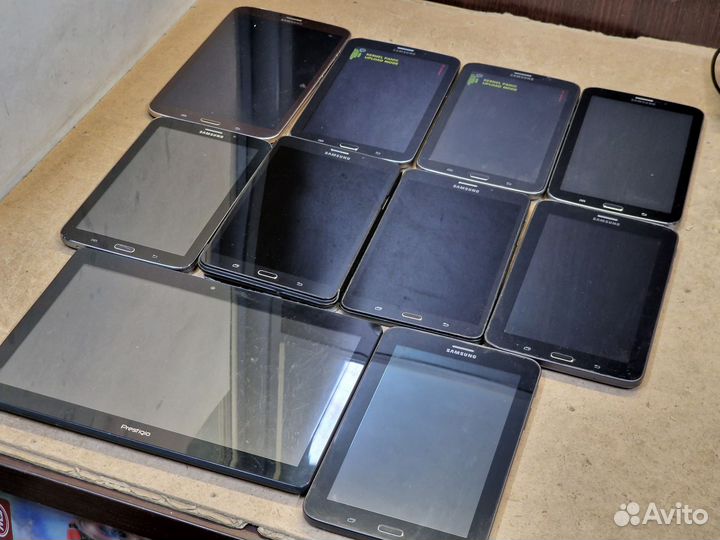 Планшеты Samsung SM-T116, T211, T285 и др (10 шт)