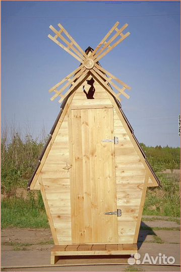 Дачный туалет домик DVV