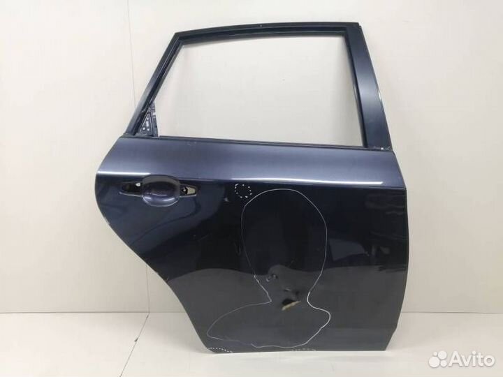 Дверь задняя правая, Subaru Impreza 2007-2012
