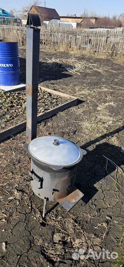 Печь под казан