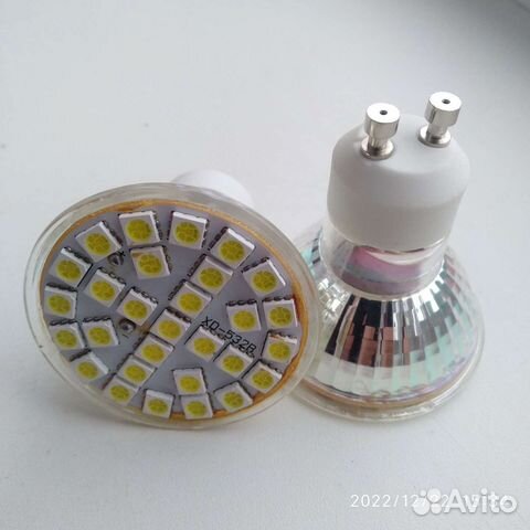 Светодиодная лампа 5 Вт 220 В с цоколем GU10