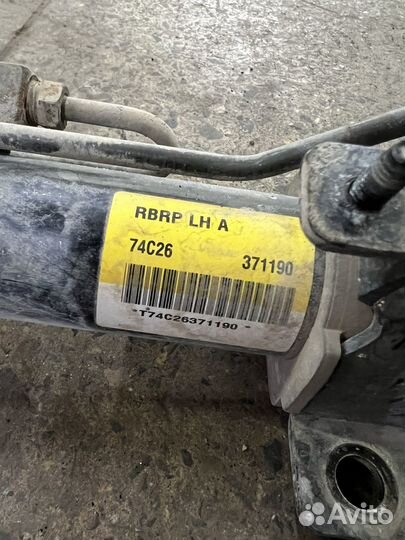 Рулевая рейка solaris 1 кия рио 3