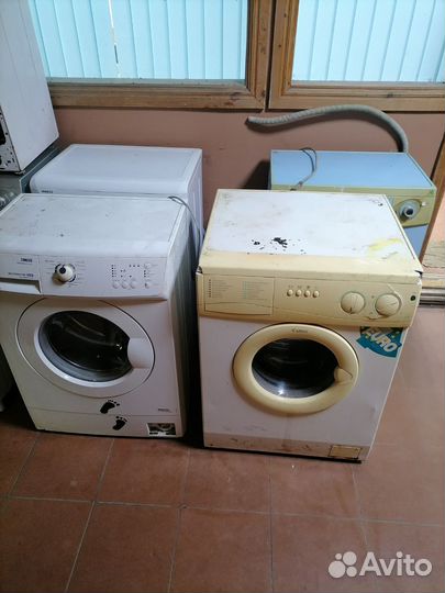 5 стиральных машин на запчасти