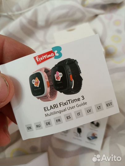 Детские часы elari fixi time3 с gps