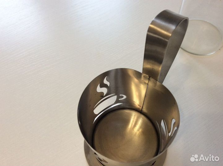 Стакан в подстаканнике Kaiserhoff