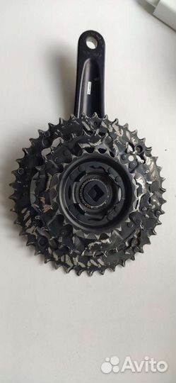 Система Shimano SG-X Шатун FC-M311 42-32-22