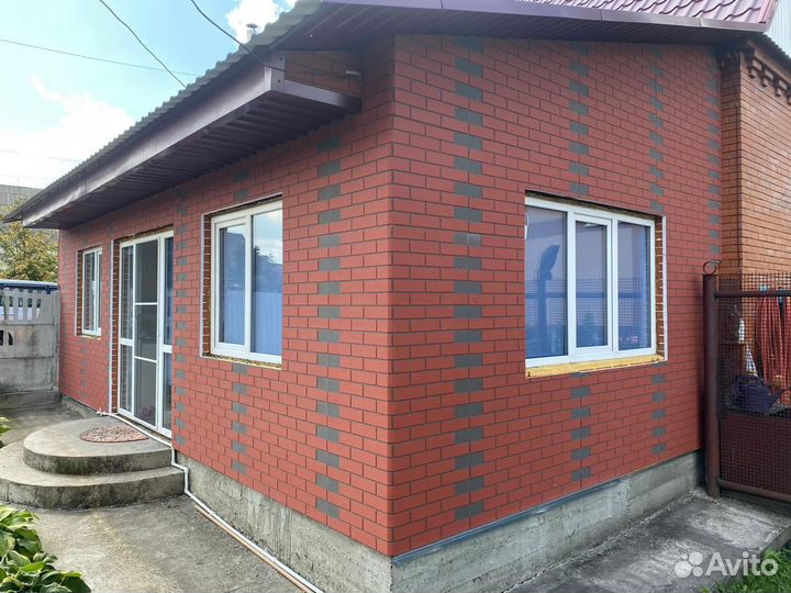 Фасадные панели с гибким камнем 3 в 1