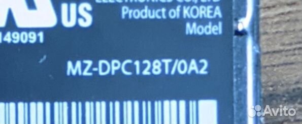 SSD Samsung MZ-dpc128t-A02