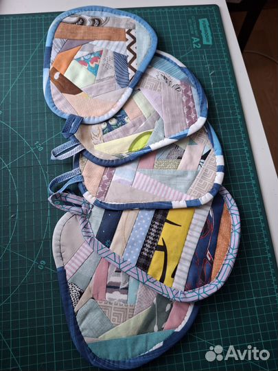 Прихватки для кухни ручная работа