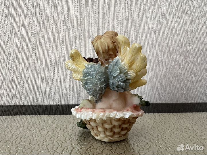 Фигурка статуэтка ангел с арфой