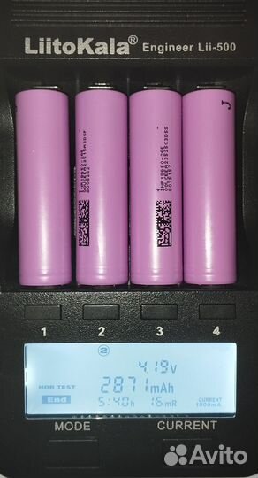 Li-ion INR 18650 26E высокотоковые