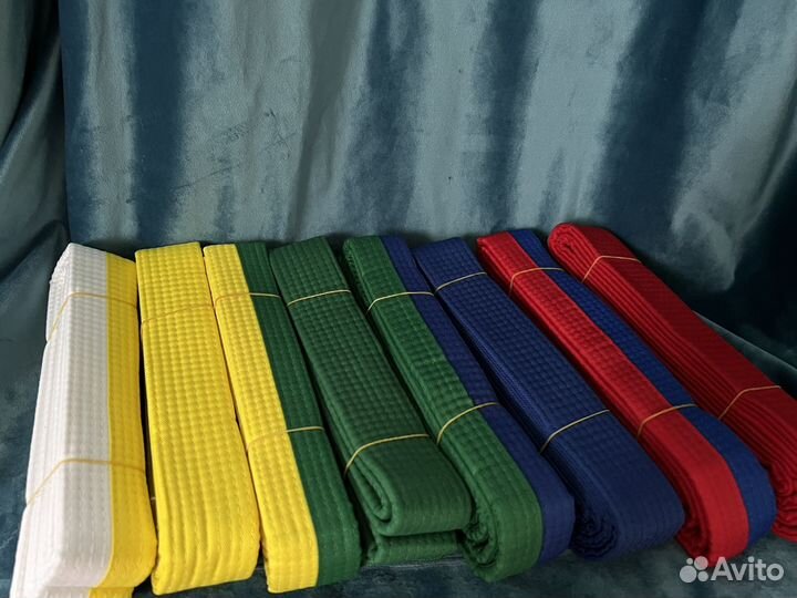 Пояса для единоборств 180 см