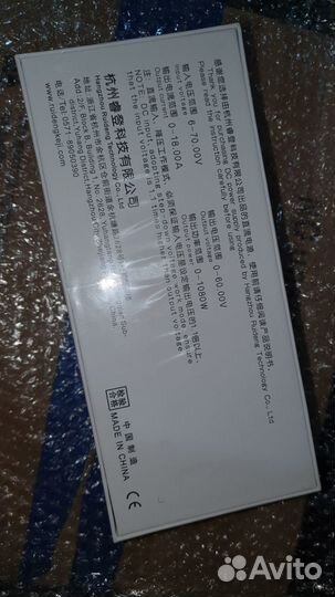 Преобразователь напряжения Riden rd 6018