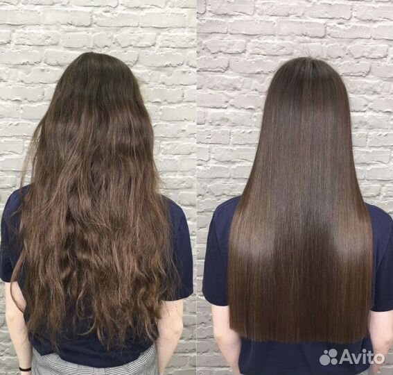 Кератиновое выпрямление