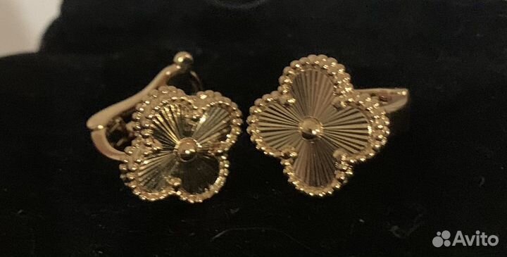 Серьги Van Cleef