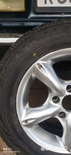 Bridgestone Blizzak VRX 195/65 R15 на дисках