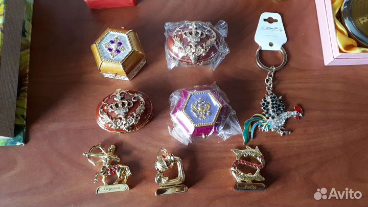 Шкатулки металл Зеркало Копилки Знаки зодиака