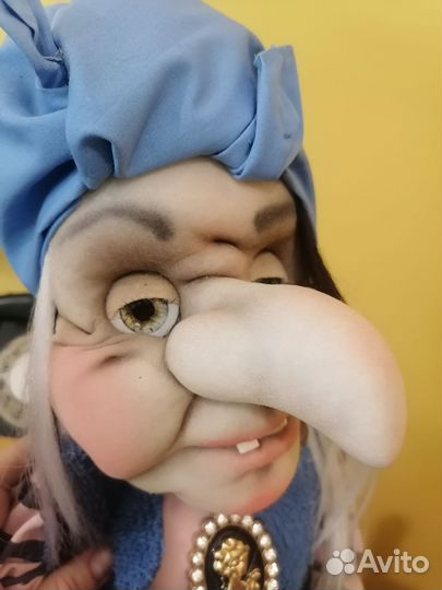 Текстильная интерьерная кукла