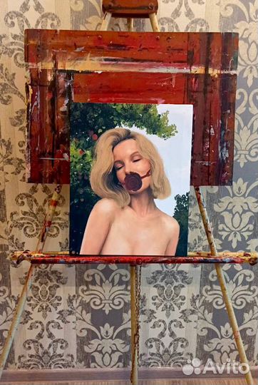 Портрет на холсте за 1 день