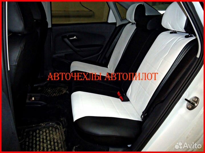 Чехлы Автопилот Volkswagen Polo 1 Hb из экокожи