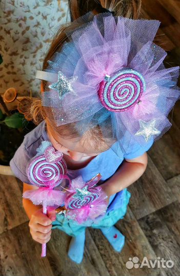 Ободок конфетка