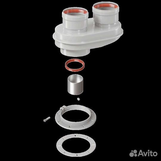 Адаптер для газовых котлов раздельных труб