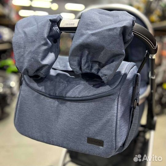 Luxmom 750 (carello optima) 3в1 синий