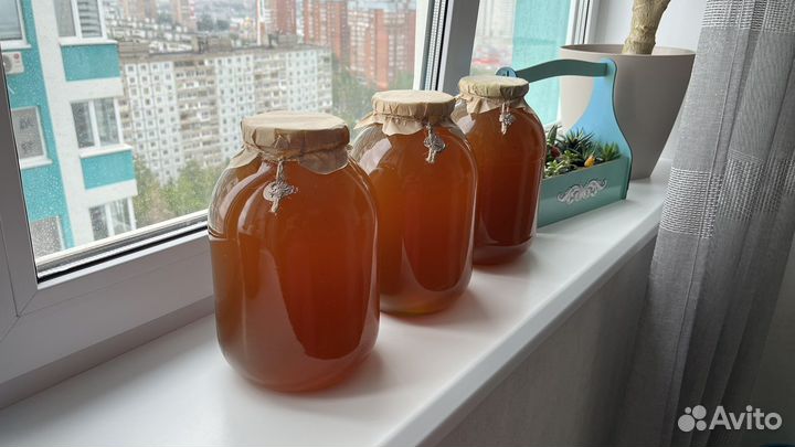 Мёд 2023 цветочный разнотравье