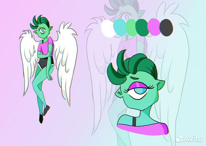 Рисунки на заказ digital