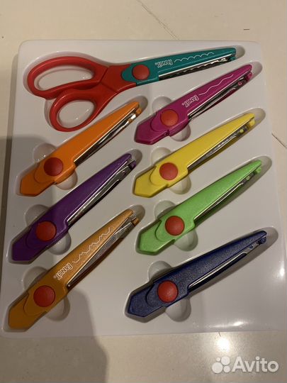 Ножницы детские для резки бумаги, фигурные