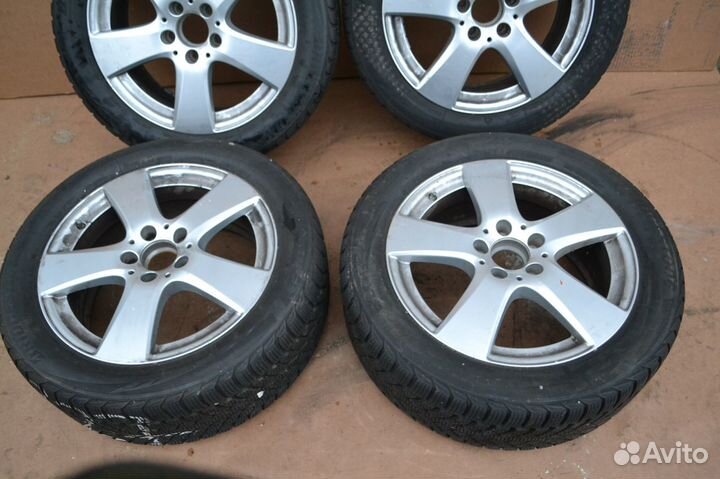 Диски mers бу R17 с всесезонными шинами 225 50 17