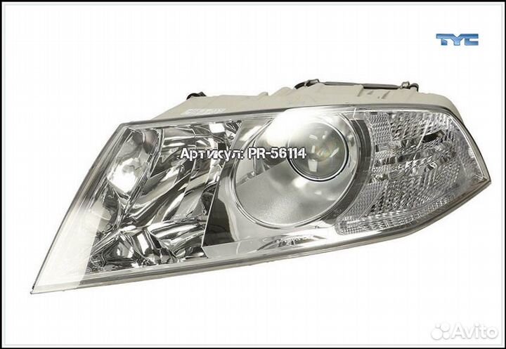 Передняя фара Octavia 2 поколение левая новая 1шт
