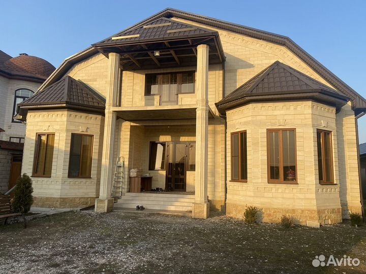 Облицовка дагестанским камнем