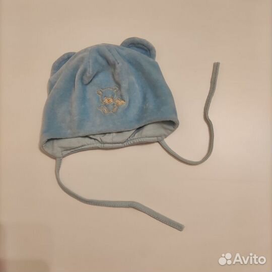 Шапкочка для мальчика на выписку осень весна лето